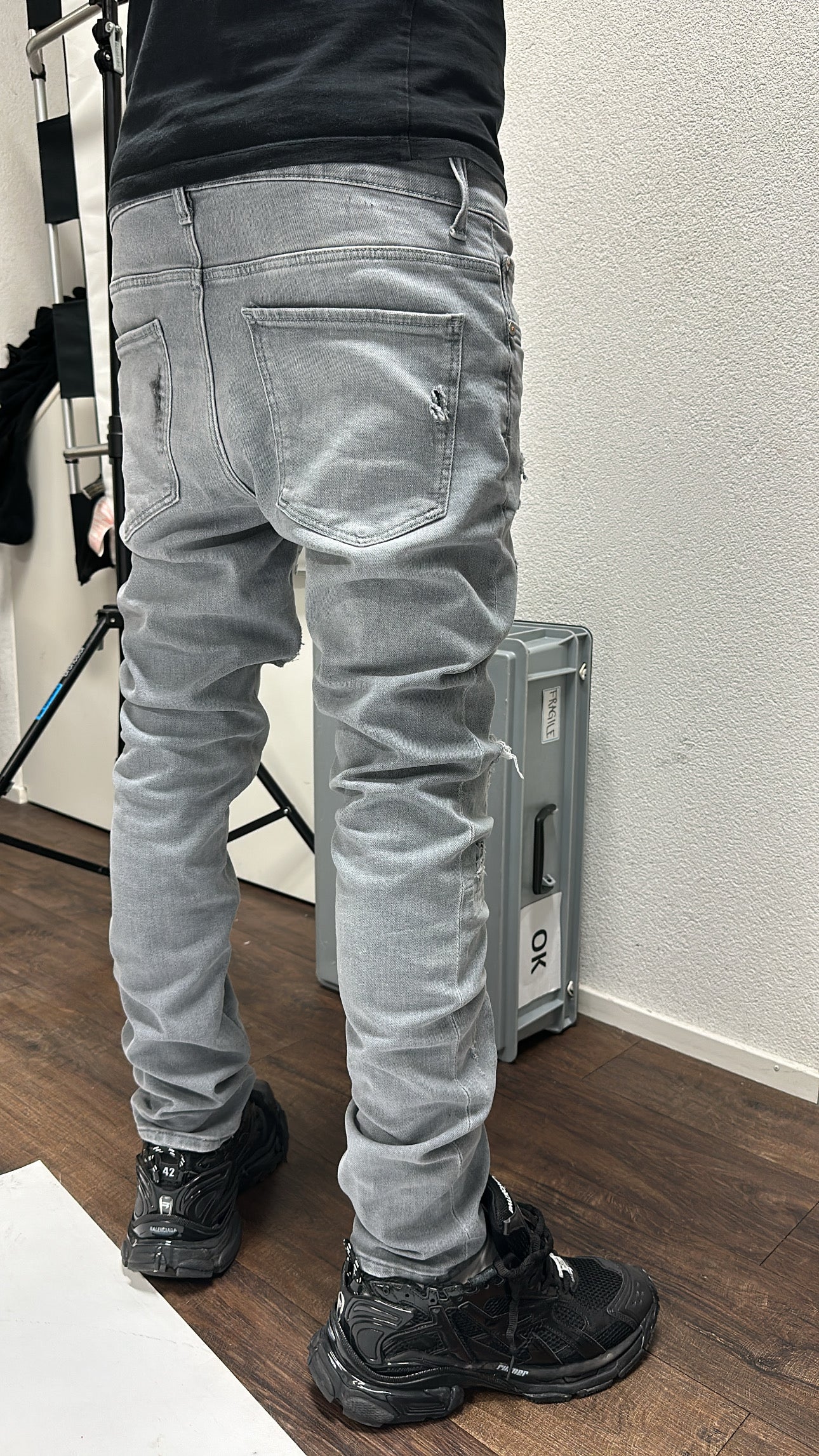 LIMITED CMIRO "DULLGREY" DENIM